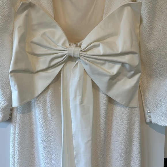 Antonio Melani x Born on Fifth Grace Long Sleeve Bow Detail Dress Size 4 NWT - Picture 8 of 9